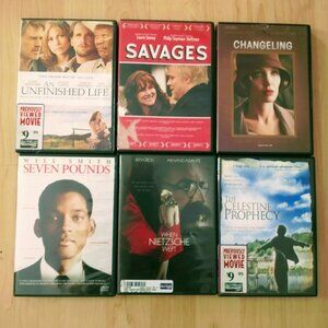 6  DRAMA/ ROMANTIC DRAMA  DVDS